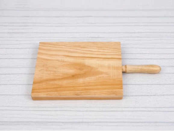 Tabla de madera rectangular c/mango Ref.AT31520