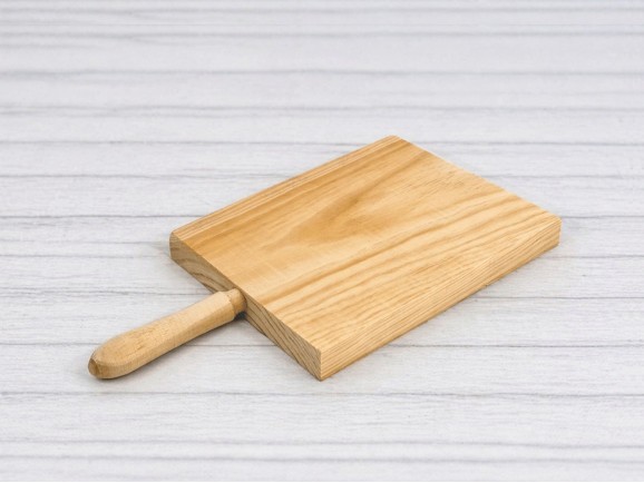 Tabla de madera rectangular c/mango Ref.AT31520