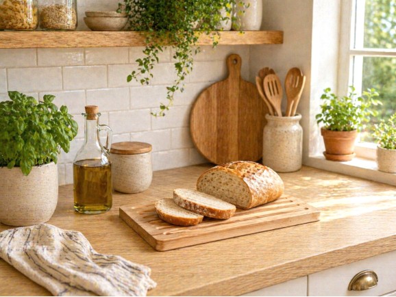 Wooden board to cut bread Ref.4534