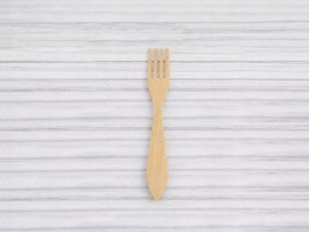 Tenedor de madera 16 cm. para angulas Ref.AT19000