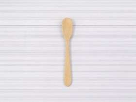 Flat wooden spoon 30 cm. Ref.1103