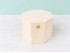 Caja de madera octogonal 25x25x19 cm. c/bisagra y broche Ref.AR11501
