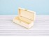 Wooden box 19x8x6 cm. with hinge and clasp Ref.PC4F1C