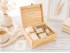 Wooden box case 27x22.5x11 cm. with hinge and clasp Ref.P35C45BS