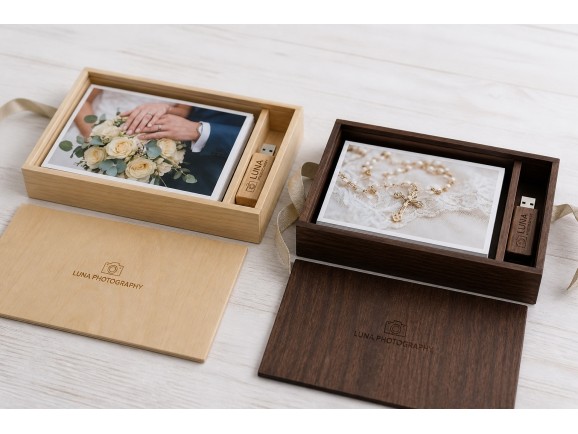 Cajas de madera Fotografos Premium Ref.P1454DPRE