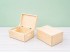 Caja de madera pino 30x20x14 cm. c/bisagras Ref.DRSD130