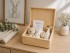 Pine wooden box 30x20x14 cm. with hinges Ref.DRSD130