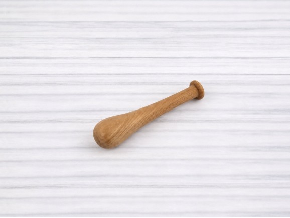 Wooden mortar hand 16 cm. Ref.1131