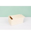 Wooden box 37x22x17 cm. with sliding cover Ref.PC61