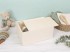 Caja de madera 37x22x17 cm. c/tapa corredera Ref.PC61