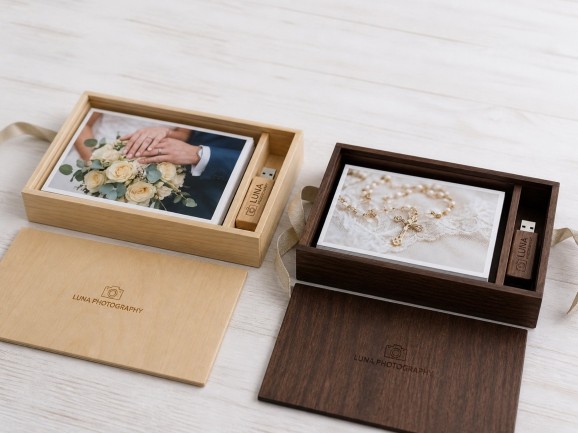 Cajas de madera Fotografos Premium Ref.P1454DPRE
