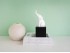 Black Square Wooden Base 10x10x10 cm. Ref.MS1A110