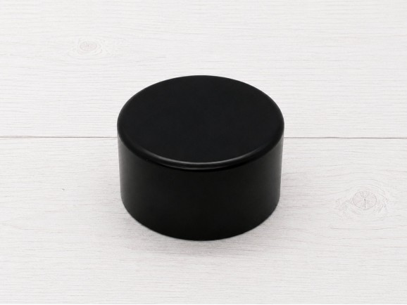 Round black wooden base Ø9x5 cm. Ref.MS1A121