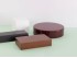 Peana de madera Rectangular Nogal 14x8x3 cm. Ref.MD10813