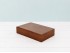 Peana de madera Rectangular Nogal 14x8x3 cm. Ref.MD10813