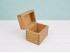 Caja de madera 14x10x13 cm. barnizada c/bisagra e imán Ref.PC07PV