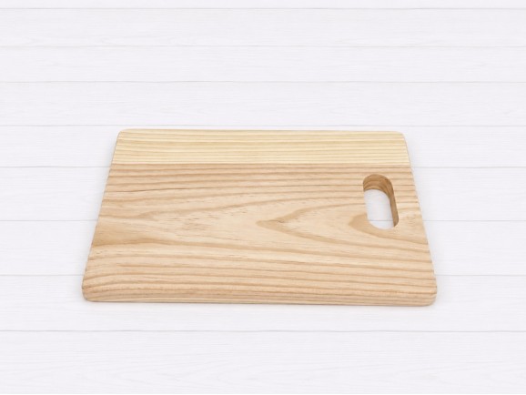 Rectangular wooden board with handle Ref.AT32223