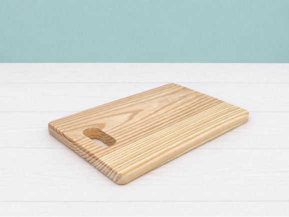 Tabla de madera rectangular c/asa Ref.AT32223