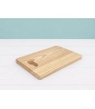 Rectangular wooden cutting board with handle Ref.AT32223