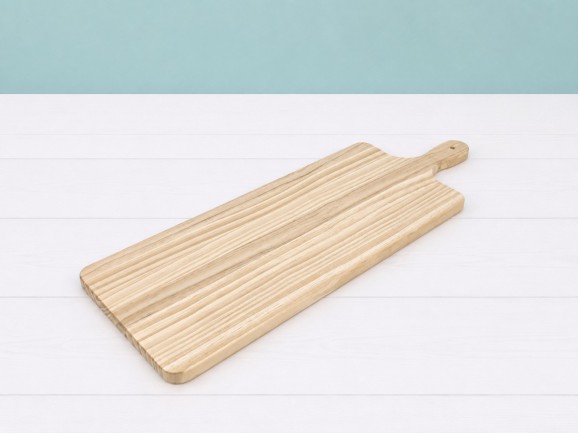 Tabla de madera alargada c/mango Ref.AT03282