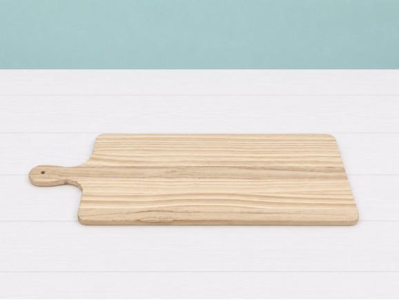 Tabla de madera alargada c/mango Ref.AT03282