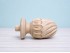 Wooden pineapple finial, carved, Ø9 cm. Ref.355P