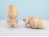 Wooden Pineapple and Acorn Finial Ø9 cm. Ref.352