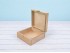 Caja de madera ok c/bisagra y broche 2 medidas Ref.BBOK