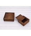 Caja de madera Envejecida 2 medidas c/tapa corredera Marco Ref.P00C01C