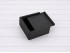 Black wooden box 2 sizes with sliding lid Frame Ref.P00C01CN