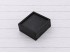 Black wooden box 2 sizes with sliding lid Frame Ref.P00C01CN