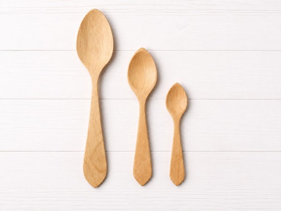 Wooden spoon 3 sizes Ref.1101