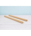Round wooden stick Ø20 mm. 2 Lengths Ref.Ø20L