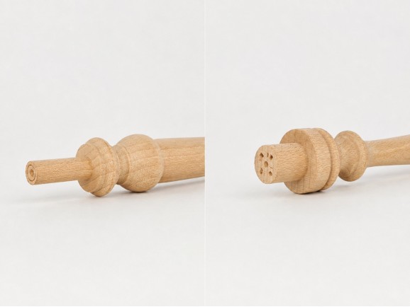 Turned baluster L24,5 cm. Ref.234