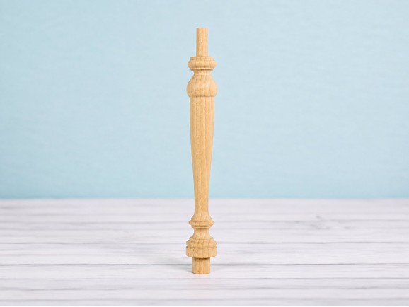 Turned baluster L24,5 cm. Ref.234