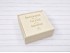 Wooden box 27x27x12 cm. with sliding cover Ref.PC4K