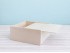 Wooden box 27x27x12 cm. with sliding cover Ref.PC4K