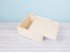 Caja de madera 27x27x12 cm. c/tapa corredera Ref.PC4K
