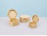 Hexagonal wooden box 3 sizes Ref.P117