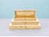 Pine wood box with hinge and clasp, 3 sizes. Ref.P1029
