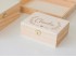 Wooden box with hinge and clasp various sizes Ref.BB