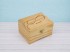 Small wooden trunk box with feet 3 sizes Ref.P107P