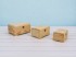 Small wooden trunk box with feet 3 sizes Ref.P107P