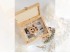Wooden box with glass lid various sizes Ref.P119
