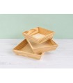 Inclined wooden tray 3 sizes Ref.P1141L