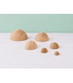 Half Balls of wood there are several measures Ref.OP1093