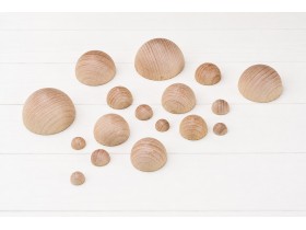 Half Balls of wood there are several measures Ref.OP1093