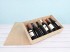 Caja de madera 6 Botellas de vino Tapa Corredera Ref.6BotTCOK