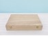 Caja de madera 6 botellas de vino bisagra y broche Ref.6BotBBOK