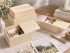 Wooden box with sliding lid various sizes Ref.TC
